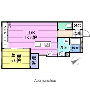 LIFE CUBE 0【1階】の間取り