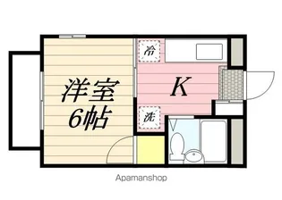 メゾンドベル【1階】の間取り