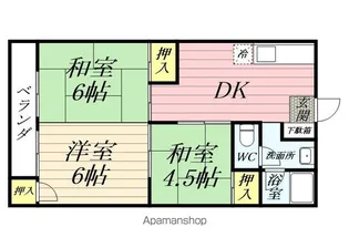 ナカシマビル【3階】の間取り