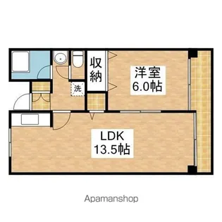 佐野湊団地1号棟【1006号室】の間取り