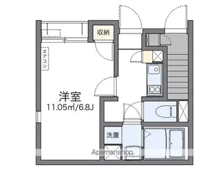 レオネクスト鳥飼【1階】の間取り