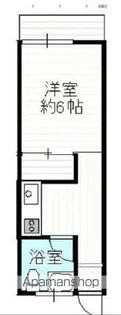 田島コーポ【1階】の間取り
