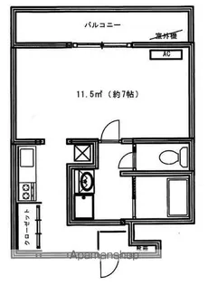 エクセル東山【3階】の間取り