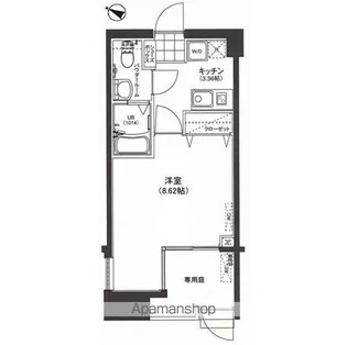 サウンドおしあげ【1階】の間取り
