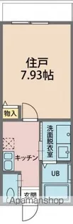 カインドネス東大和【303号室号室】の間取り