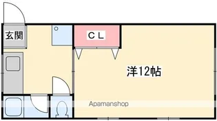 エアロプレーン春日【2階】の間取り