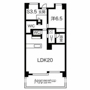 藤和姫路大塩ハイタウン【3階】の間取り