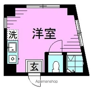 プレシャス高円寺【1階】の間取り