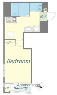 ライオンズマンション渋谷【3階】の間取り