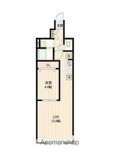 アーバンパーク宮前平WEST【1階】の間取り