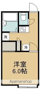 パレス萩野町【2階】の間取り