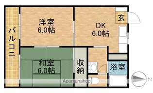 プラサート90【1階】の間取り