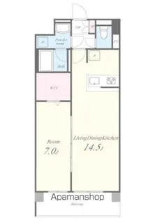 ブリリアント トゥデイ【3階】の間取り