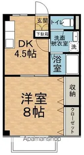 芙蓉アネックス【2階】の間取り