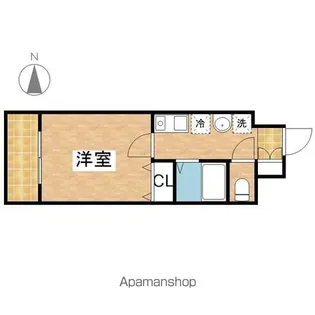 T’S DREAM栄【303号室】の間取り