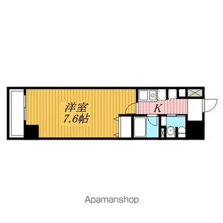 ウィルテラス千葉中央【13階】の間取り