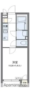 クレイノセラヴィー【2階】の間取り