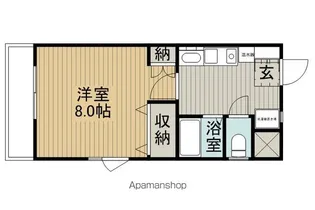ミヤシタハイム【301号室】の間取り