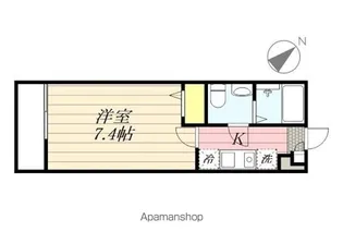 AXIS八千代台【1階】の間取り