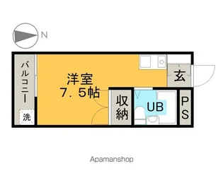 フジビル【3階】の間取り