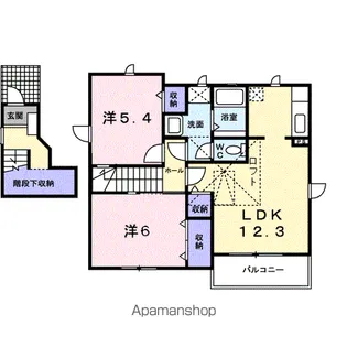 セルカ フロレスタ【2階】の間取り