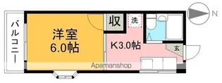 1Kの間取り画像
