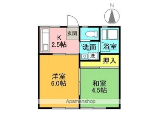 トキワハイツ【103号室】の間取り