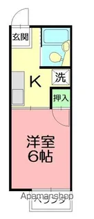 シティハイムエクセルⅢ【1階】の間取り