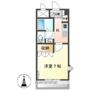 コンフォート レジデンス【2階】の間取り