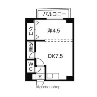 パークヒルズ新札幌【302号室】の間取り