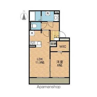 プレミアム八番館【3階】の間取り