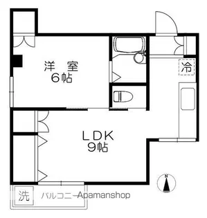 コーポ塩田【2階】の間取り