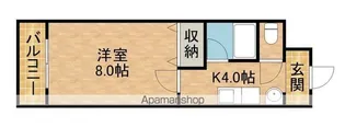 エスポワール【3階】の間取り