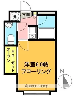 ミヤカーサ【205号室】の間取り