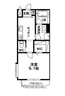 カサポジート【1階】の間取り