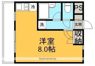 エルカーサ緑【4階】の間取り