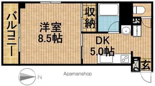 アベニュー山下【3階】の間取り