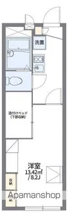 レオパレス新吉田シティーハウス【2階】の間取り