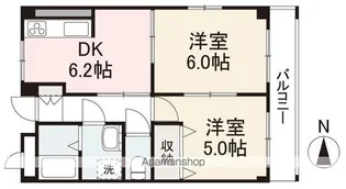 フレグランスAI【2階】の間取り