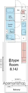 リブリ・三軒茶屋【2階】の間取り
