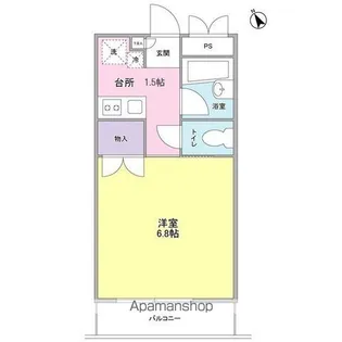 フローラ本駒込【2階】の間取り