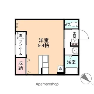 NSコーポ魚津 A棟【201号室】の間取り