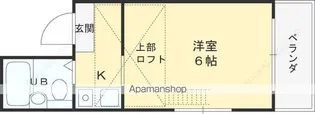 ケープロフト【3階】の間取り