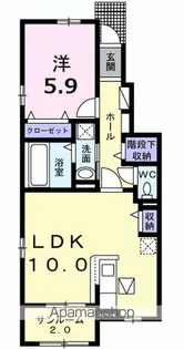 グレイスガーデン【1階】の間取り