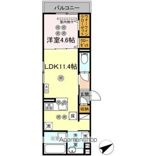 TAMURA西川口【1階】の間取り