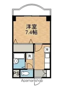 エスティオ【405号室】の間取り