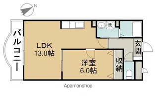 メゾンSKⅡ【3階】の間取り