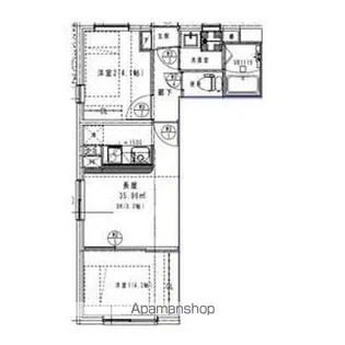 STRADA OJI【1階】の間取り