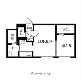 Land Toyohira【1階】の間取り