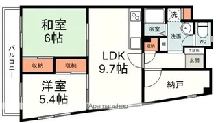 STRウィスタリアガーデン【201号室】の間取り